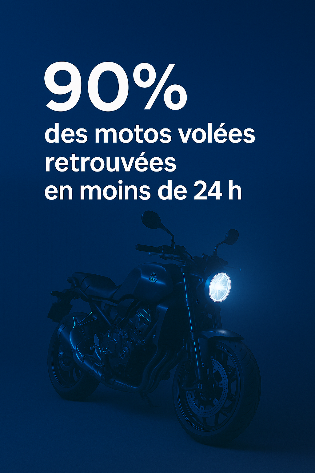 Motorcycle GPS Tracker + 1-Year Subscription