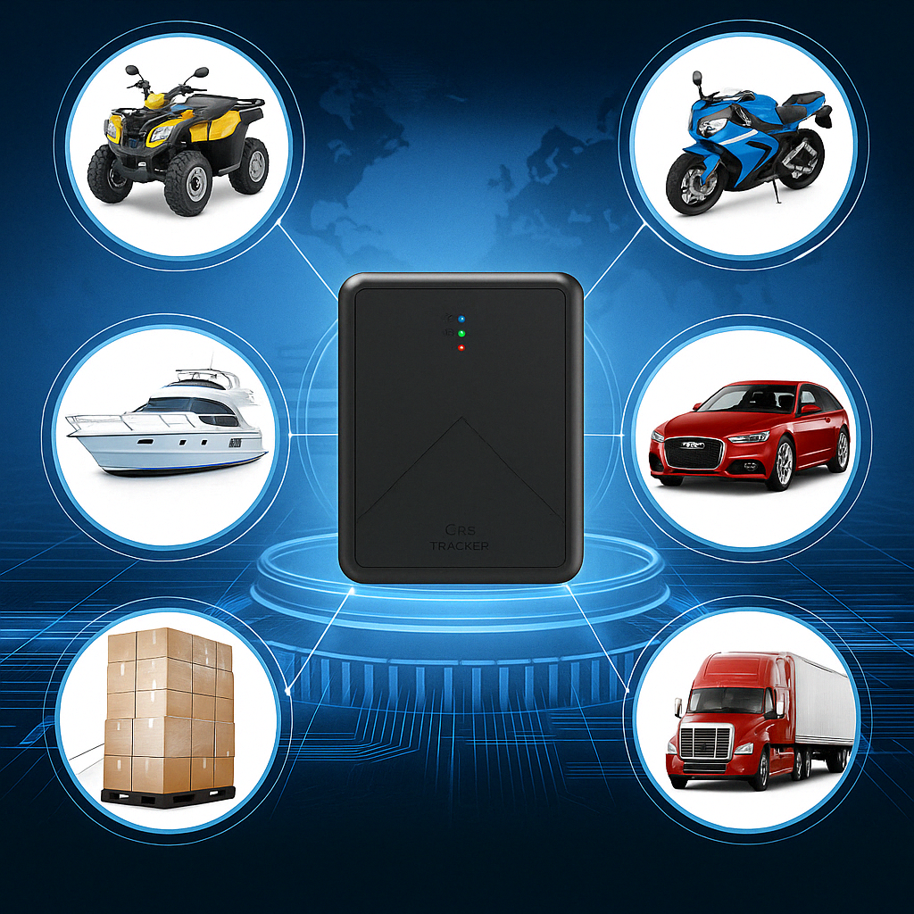 Movo Pro Traceur GPS Voiture, Moto - Autonomie Ultra Longue Durée avec Aimant Puissant pour Véhicules