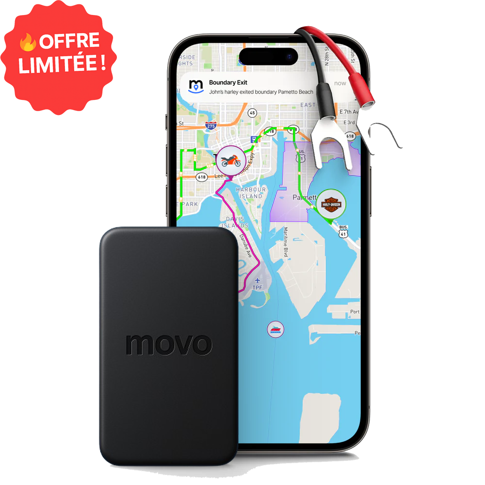 Motorcycle GPS Tracker + 1-Year Subscription