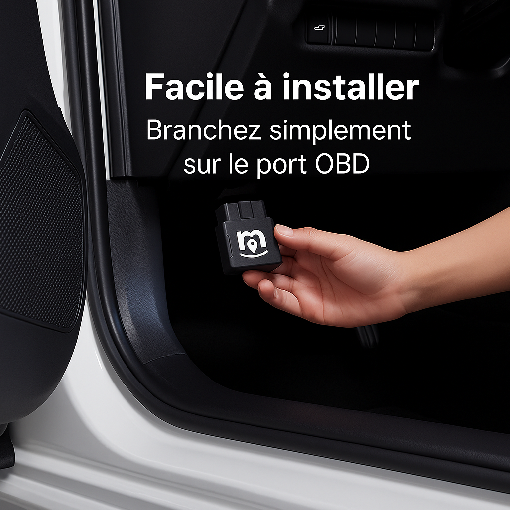 OBD Vehicle GPS Tracker – Updates Every 5 Seconds + 1-Year Subscription Included