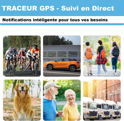 Movo Micro Traceur GPS Voiture, Personne et Bien