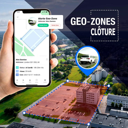Movo Micro Traceur GPS Voiture, Personne et Bien