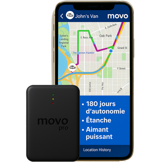 Autonomie 12 mois – Traceur GPS Pro + Abonnement 1 an inclus